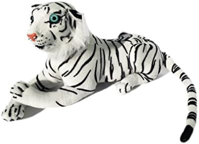 ACY Realistic Plush White Tiger 30 inch