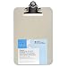 Mini/Small Transparent Clipboard  (6 x 9 inches)
