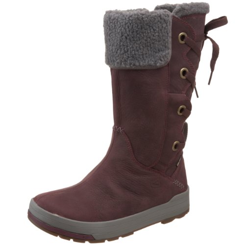 Keen Women’s Snowmass High Boot Waterproof Winter Boot,Mauve Wine/Gargoyle,7 M US