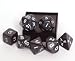 Black Pearl 7-piece Dice Set