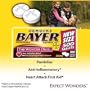 Bayer Genuine Aspirin Pain Reliever/Fever Reducer 325 mg - 500 Tablets