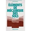 El�ments de m�canique des sols