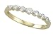 14K Yellow Gold Diamond Wedding/Anniversary Band - 0.25 Ct.