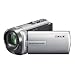 Sony DCR-SX45ES SD Camcorder (60-fach opt. Zoom, 7,6 cm (3 Zoll) Display, bildstabilisiert) silber