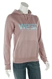 WeSC Gray Lilac Sweatshirt Ladies's Pullover Hooded