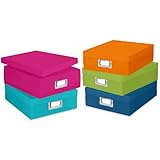 IMAGE OF Plastic Document Boxes - Set of 5
