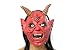 Scary Red Demon Halloween Costume Face Mask (04-US)