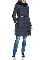 ADD Plumas Largo Down Coat Reversible Hood And Fur (Azul)