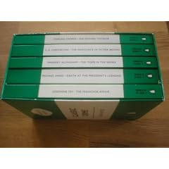 CLASSIC CRIME 5 BOOK GIFT SET - TIGER IN THE SMOKE, THE MOVING TOYSHOP, THE FRANCHISE AFFAIR, DEATH AT THE PRESIDENTS LODGING & THE INNOCENCE OF FATHER BROWN