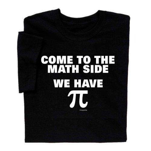 ComputerGear Come To The Math Side Pi T-Shirt