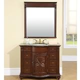 42Single Sink Bathroom Vanity with Granite Stone Top 214