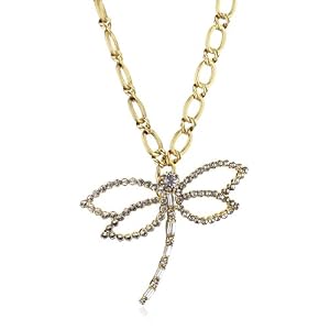 Cocotay Social Swarovski Crystal Dragonfly Necklace