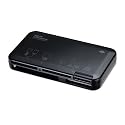 PLANEX 55メディア対応USB3.0 メモリーカードリーダー/ライター(抹消プロダウンロード付) 黒 PL-CR55S3U3-B