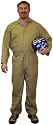 Nomex IIIA Coverall (4.5 Oz.) Size Medium Khaki Color