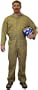 Indura Flame Resistant Coverall (9 Oz.) Size 3XL Khaki Color