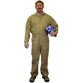 Indura Flame Resistant Coverall (9 Oz.) Size 3XL Khaki Color