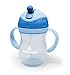 Primo Passi 9oz Straw Cup for Kids 12 Months+ ((Blue)