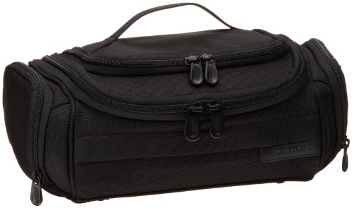 Briggs  &  Riley Executive Toiletry Kit,Black,4.5x11.5x5.5