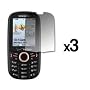 3 Pack of Premium Reusable LCD Screen Protectors for Samsung Intensity U450