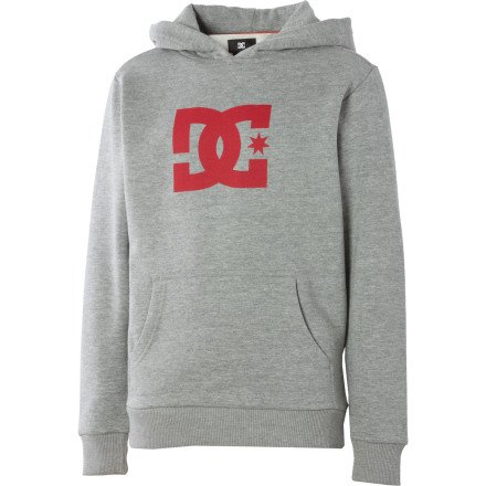 DC Shoes Jungen Pullover Hoodie Star, heather grey, 164 (M), D073240011 Preisvergleich