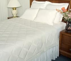 Newpoint Organic Cotton Full-Queen Blanket with Organic Cotton Fiber Fill