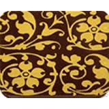 American Chocolate Designs Chocolate Transfer Sheet - Floral Scroll - Gold