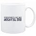 Mug White " PROPERTY OF MY American Pit Bull Terrier EMBROIDERY " Dogs