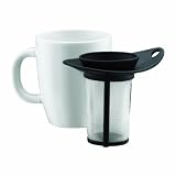Bodum New YoYo Personal Tea Maker Set, includes YoYo Black Infuser and 12-Ounce Mug