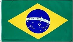 Brazil National Country Flag: 3x5ft poly