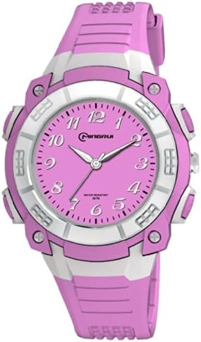Bright Color Water-proof Analog Girls Kids Sport Watch Wrist Watches