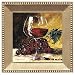 Red Wine &amp; Grapes Drink Coasters by (c)Malenda Trick - Style ALMT9