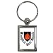 Saint Anthony Family Metal Key Chain