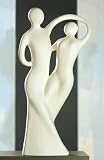 Zoom Produkt-Bild: Gilde Sculpture Francis Figur PASODOBLE CREME 30308