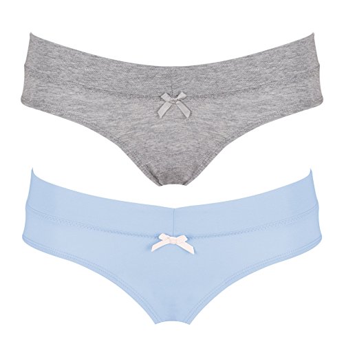 Intimate Portal Women Stay-Fit Under the Bump Maternity Hipster Panties Multi-Pack