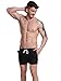 Neleus Men's Dry Fit Athletic Running Beach Shorts,801,Black,USA S,Asia Tag M