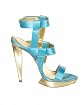 Evelyn Satin Ankle Strap Sandal Product Image