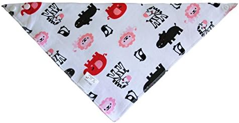 Habbies Baby Bandana Drool Reversible Cotton Triangle Bibs, Unisex 5-Pack Baby Gift Set (5 Color Unisex)