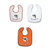 Miami Dolphins 3 Pack Snap Bib Set