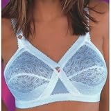 Cross Your Heart Bra -Style 152 - Sizes 34B - 40DD 38 D. White