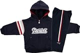 New England Patriots Infant Full Zip Hooded Jacket and Pant Set - 24 months
