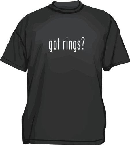 got rings? Men's Tee Shirt Large-Light Blue