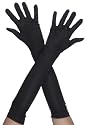 Extra Long 23 inch Ladies Long Black Evening Gloves