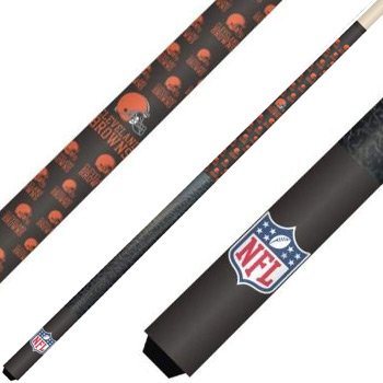 Cleveland Browns Cue And Case Set