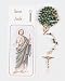 Bookmark Rosary - Saint Jude - Bookmark and Full 14" Rosary - Exclusively from the Studios of Cromo NB (Milano, Italy)