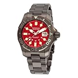 Victorinox Swiss Army Men's 241430 Dive Master 500 Black Ice Red Dial Watch