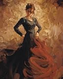 Flamenco II Art Poster Print by Mark Spain, 16x20