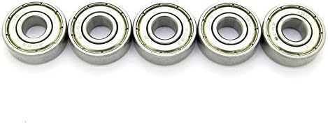 5x 608-2RS 608RS 180018 Deep Groove Ball Bearing,Model bearings 6mm/13mm/5mm