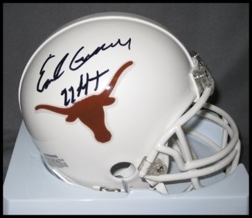 Earl Campbell Autographed/Hand Signed Football Helmet