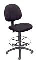 Boss Drafting Stool, Black