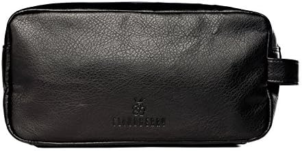 Authentic Bespoke Herringbone Harris Tweed Lined Wash Bag